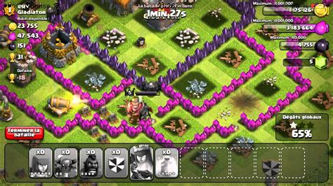 Petite Attaque Sur Clash Of Clans Accompagner De Mon Cousin YouTube