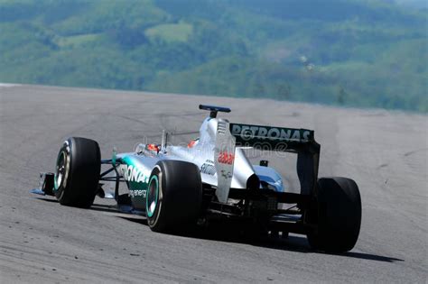 Mugello Italy May 2012 Michael Schumacher Of Mercedes F1 Team