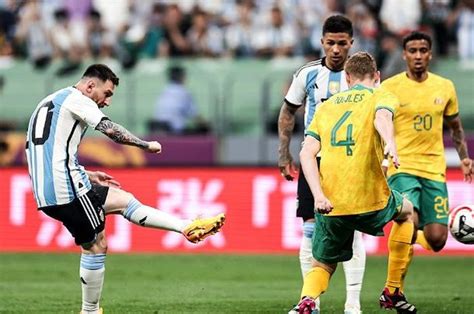 Gol Tercepat Lionel Messi Ke Gawang Australia Tak Ada Apa Apanya