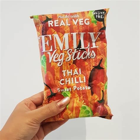 Emily Snacks Veg Crisps Sweet Potatoe Sticks Lime And Chilli Review