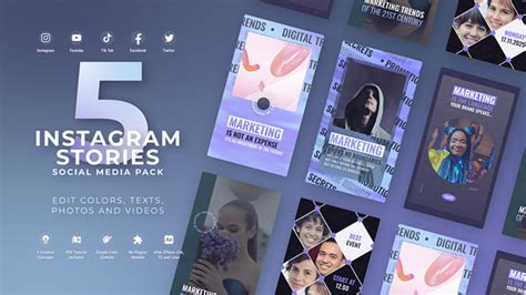 Instagram Vertical Reel After Effects Project Files Videohive