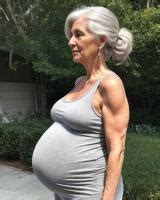 AI Granny Mature Old Pregnancy Preggophilia