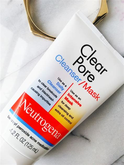 Salicylic Acid Vs Benzoyl Peroxide Neutrogena Clear Pore Cleansermask Review Pore Cleanser