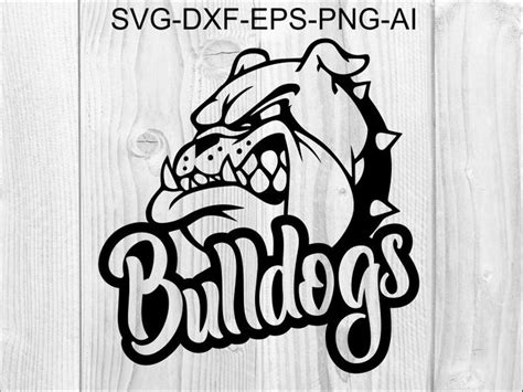 Bulldogs Svg 2 Bulldog Svg Bulldog Clipart Bulldog Cut Files