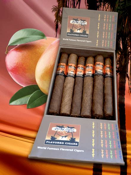 The House Of Lucky Cigar Lucky Flavors Mango Online Cigar Store Cigars Pipes And Cigars Buy