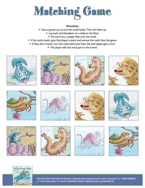 ️pout Pout Fish Worksheets Free Download