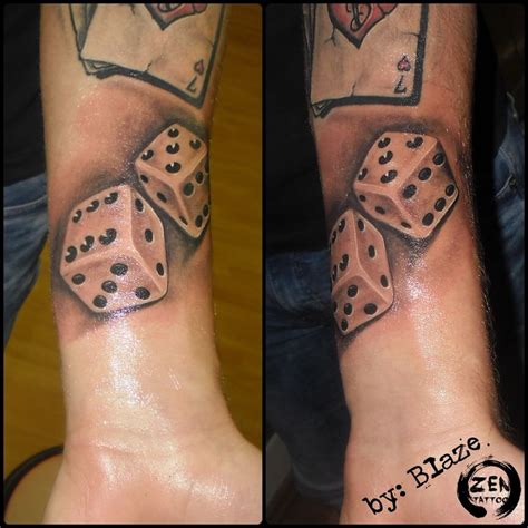 27 best Dice Tattoo Designs images on Pinterest | Dice tattoo, Tattoo ...