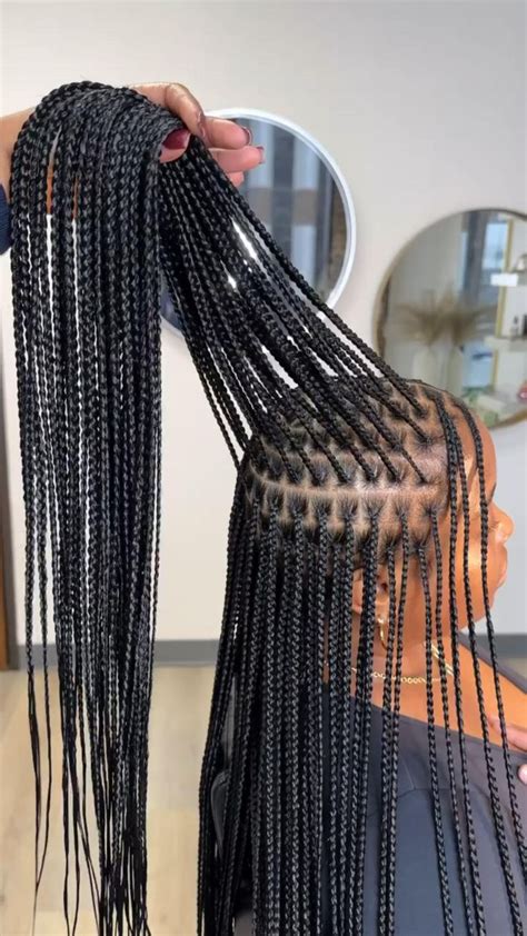 42 Amazing Knotless Braids Styles For The Year In 2024 Goddess Braids