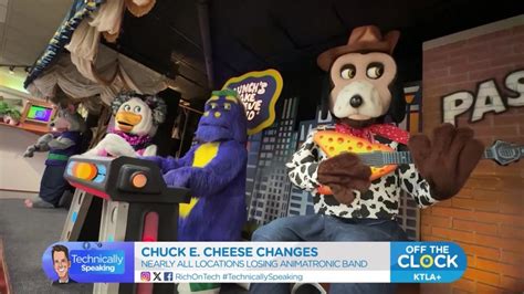 Technically Speaking Previewing Chuck E Cheeses Animatronic Band