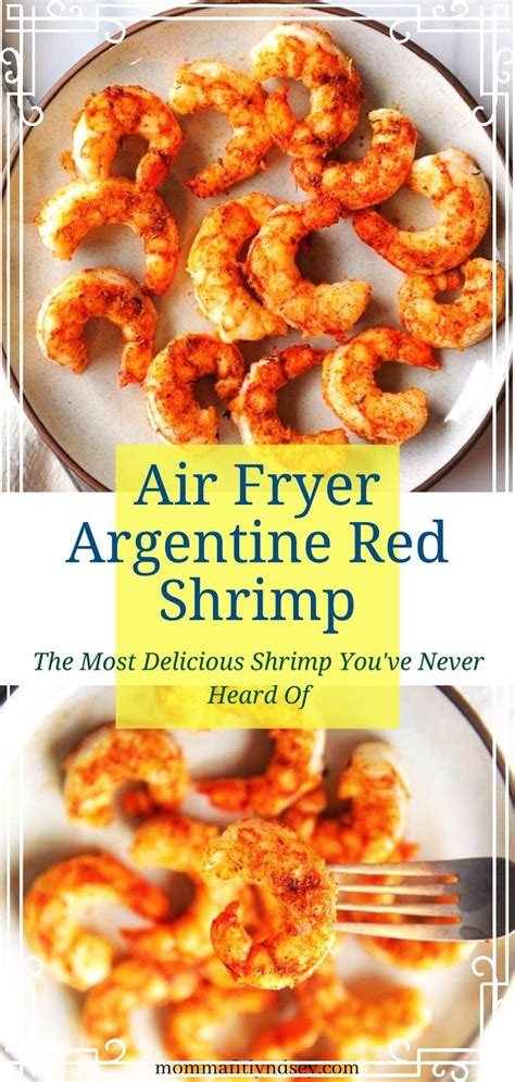 Air Fryer Argentinian Red Shrimp Recipe Recipe Red Shrimp Recipe Argentinian Red Shrimp