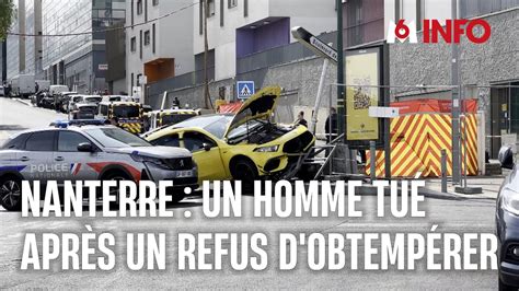 Nanterre Un Homme Tu Par Un Tir De Police Apr S Un Refus D