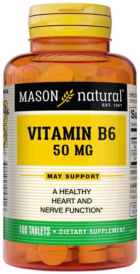 Vitamin B6 50 Mg