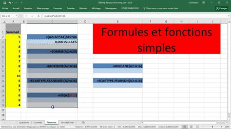 Ntroduire Imagen Formule Excel Fr Thptnganamst Edu Vn