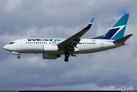 C Fgwj Westjet Boeing Ct Wl Photo By Martijn Koetsier Id