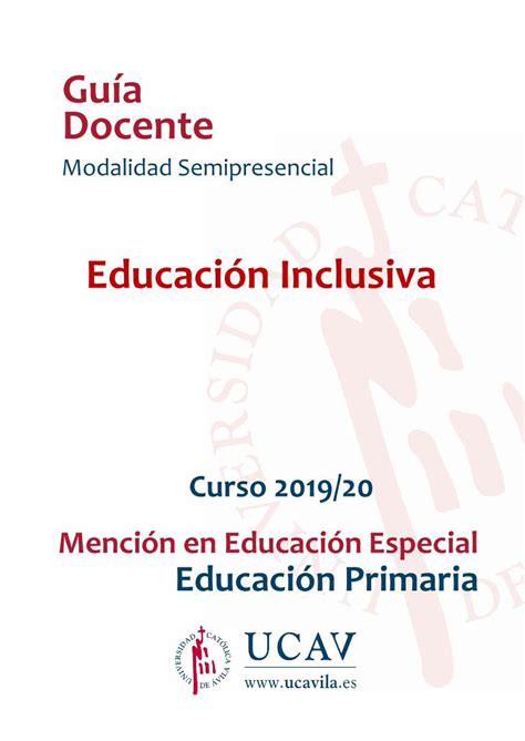 PDF Educación Inclusiva 2019 11 21 La educación inclusiva