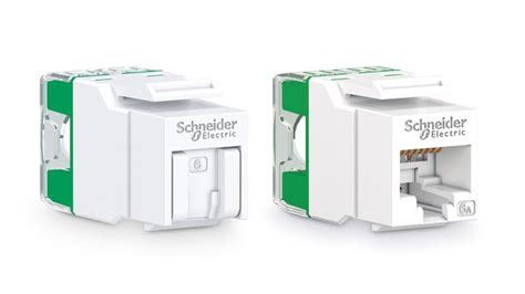 Schneider Electric Lanza El Nuevo Conector Keystone Rj45 S 110 Actassi 8 Veces Más Rápido De