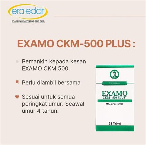 Soalan Lazim FAQ SET KOMBO EXAMO CKM500 EDARAN SALINDAH