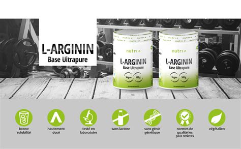 L Arginine Base Poudre G Dosage Le Plus Lev V G Tal Par