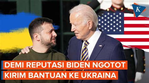 Biden Yakinkan Zelensky Soal Bantuan Untuk Ukraina Usai Putin Caplok