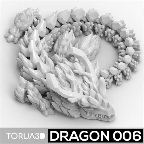 Articulated Dragon 006 Stl File For 3d Printing Stl File 3d Print File