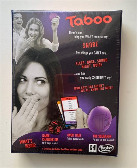 Taboo Board Game Hobbies Toys Toys Games On Carousell