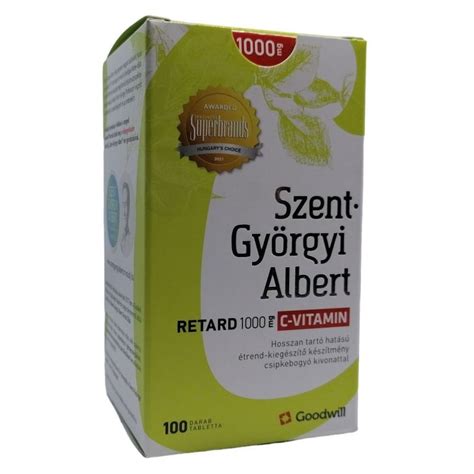 Ft Szent Gy Rgyi Albert Retard C Vitamin Mg Tabletta Db