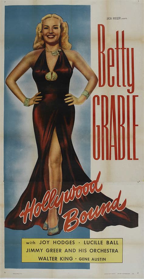 Betty Grable Poster C 1945 A Hollywood Publicity Short Flickr