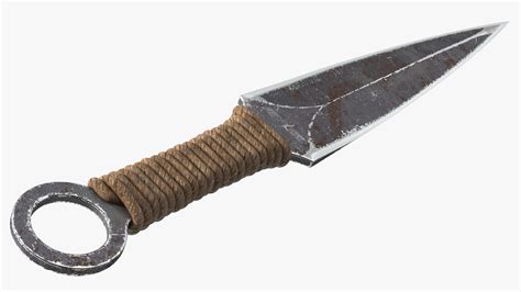 Cuchillo Arrojadizo De Combate Usado Modelo D Ds Blend C D