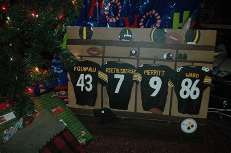 Steeler S Locker Room Decor