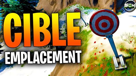 TIRER SUR DES CIBLES EN UTILISANT UNE TYROLIENNE FORTNITE EMPLACEMENT