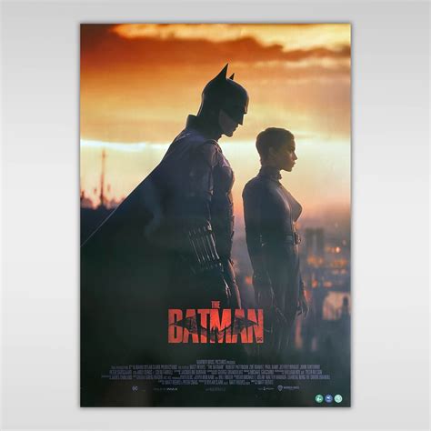 Poster Originale The Batman 2021 Robert Pattinson 70x100 Cm