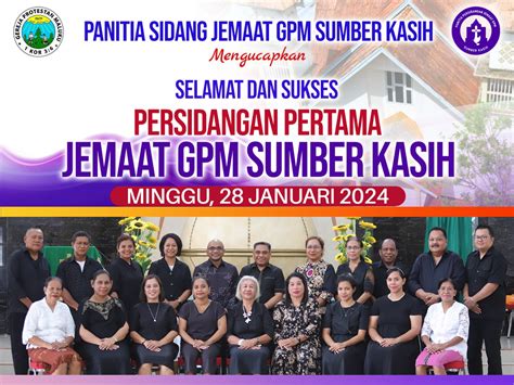 Jemaat Gpm Sumber Kasih Farmasi