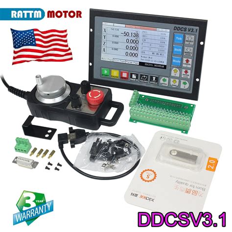 Usa Axis Cnc Controller Motion Ddcsv Offline Standalone W Mpg