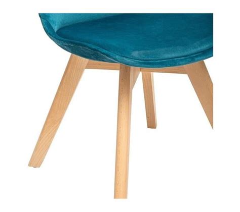 Chaise Scandinave Baya Patchwork Canard Autres Bleu Chaise BUT