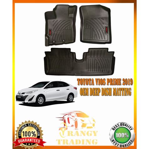 Toyota Vios To Prime Oem Tpe Excellent Deep Dish Matting