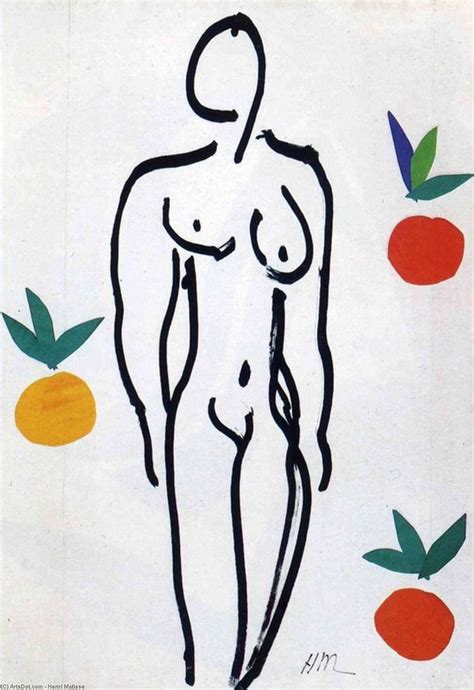 Reproducciones De Arte Del Museo Desnudos Con Oranges 1951 De Henri