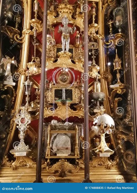 Relics Of San Antonio Of Padua Veneto Italy Stock Image Image Of