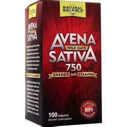 Natural Balance Avena Sativa Wild Oats 750mg On Sale At AllStarHealth