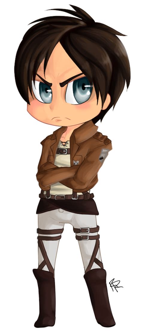 Eren Chibi By Rainy Red On Deviantart