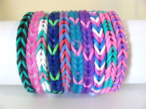 Pin by Toooma on أساور مطاط Rainbow loom rubber bands Rainbow loom