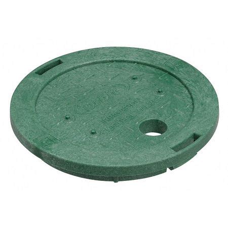 Watermaster Valve Box Lid, HDPE, 9-1/2 In 53221 | Zoro