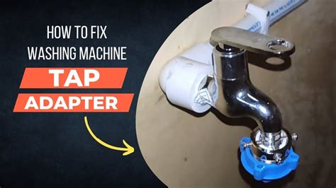 How To Install Washing Machine Tap Connecter YouTube