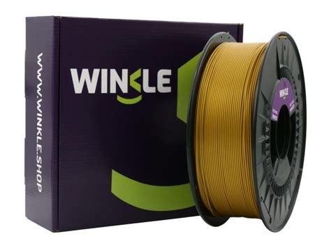 FILAMENTO PLA HD WINKLE ORO 1 75MM 1KG Tettsa Tienda