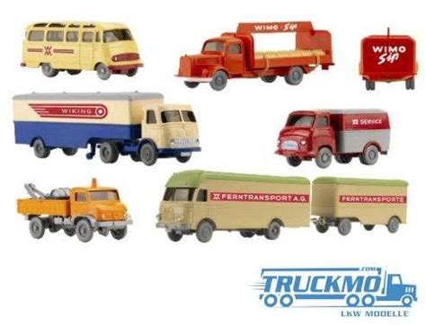 Wiking Set Traffic Models 100 Mercedes Benz O 319 Mercedes Benz L