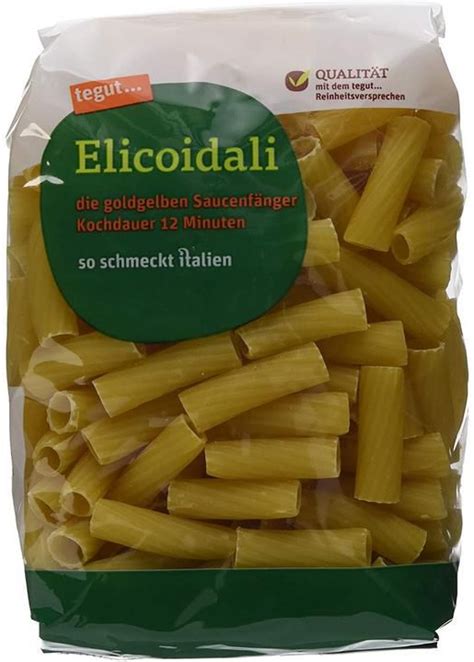 20er Pack Tegut Elicoidali Nudeln 20 x 500 g für 17 80 statt 24