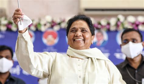 NDA INDIA Anti Poor BSP Chief Mayawati Rules Out Alliance With Both