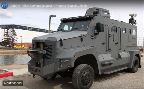 Cambli Thunder 2 Tactical Armored Vehicle In Service With Calgary