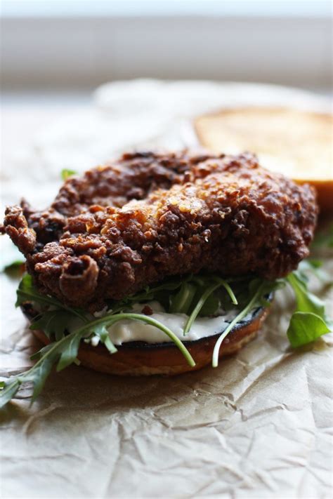 Buffalo Fried Chicken Sandwiches HonestlyYUM