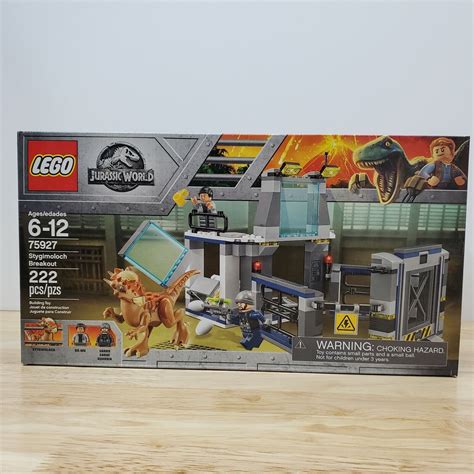 Lego Jurassic World Stygimoloch Breakout 75927 Retired New Factory Sealed Box 673419281799 Ebay