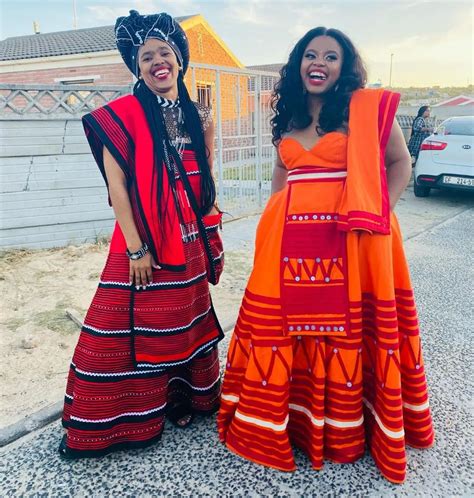 Nice Xhosa Traditional Attires And Dresses For African 2022 Shweshwe 4u